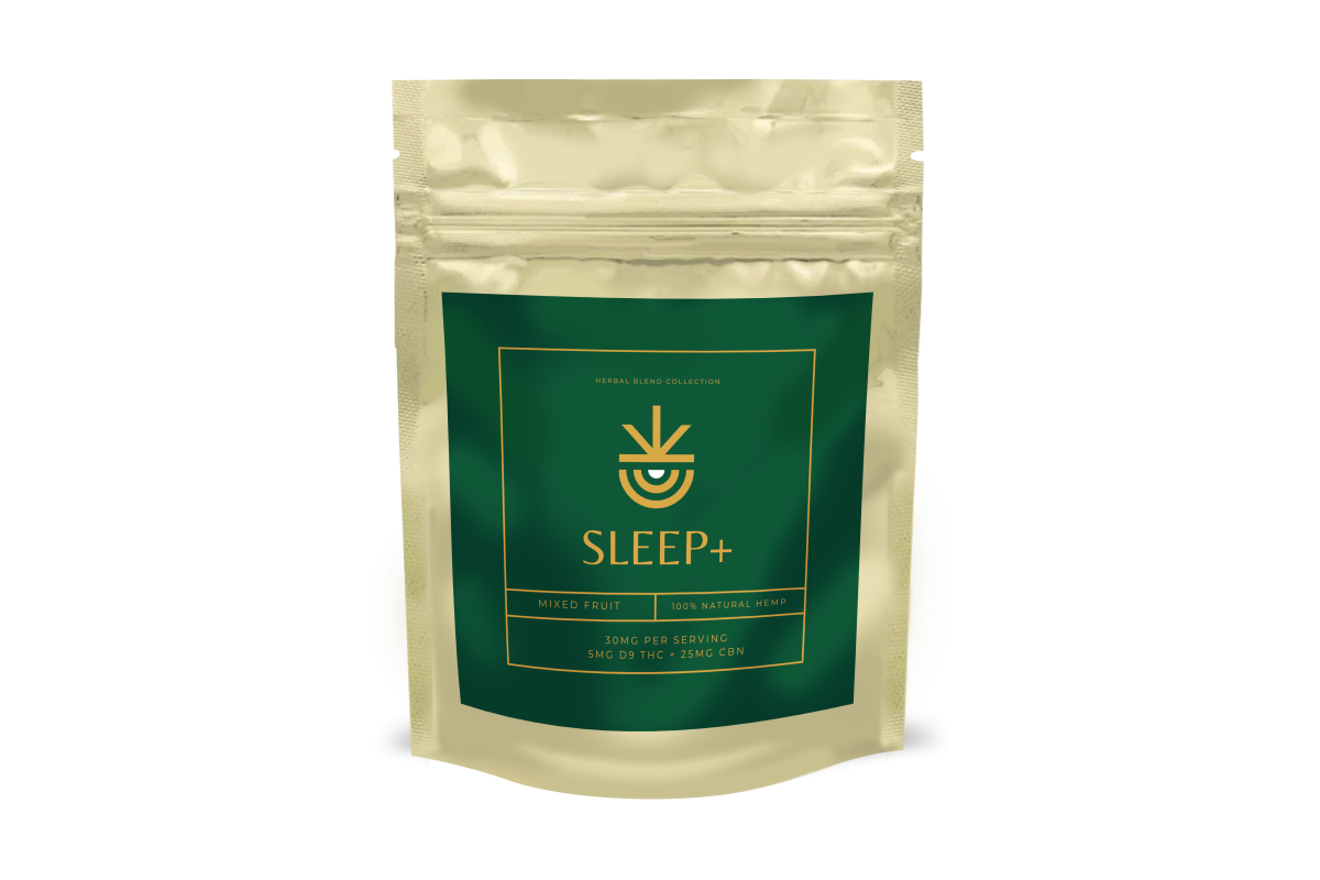 Hemponix Sleep+ Gummie with Valarian Root & Passion Flower