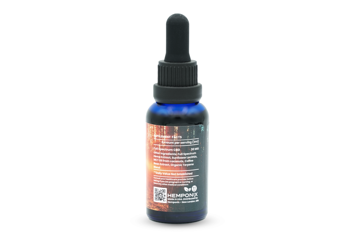 Hemponix Awake - Coffee Infused CBD Tincture [1000mg] - Image 2